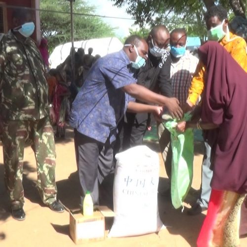 flood relief food distribution